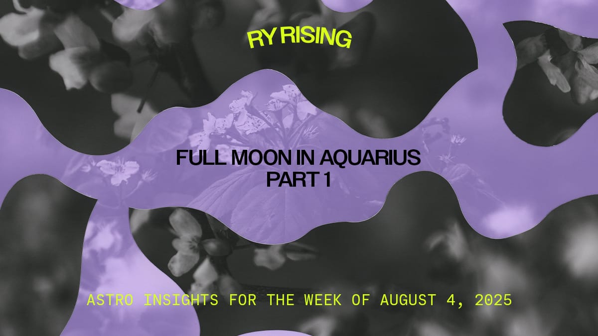 Innovate the system with this week's Full Moon in Aquarius