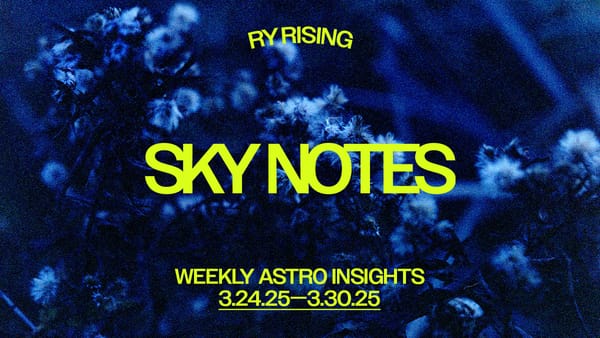 Sky Notes: Astro insights for the week of March 24, 2025